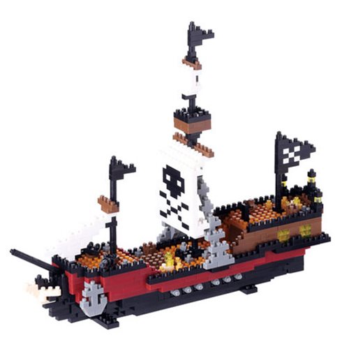 Pirate Ship Nanoblock Constructible Figure